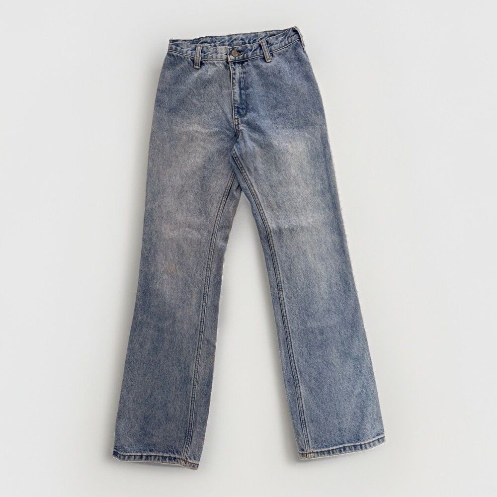 John Galt Brandy Melville Shanghai California Straight Leg Jeans Blue S 25x30